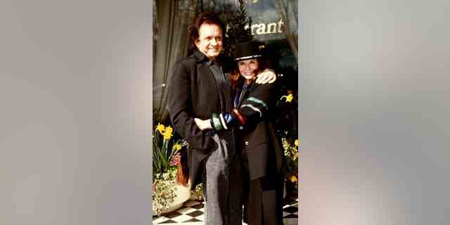 Johnny Cash and June Carter tied the knot in 1968. They remained together until Carter's death.