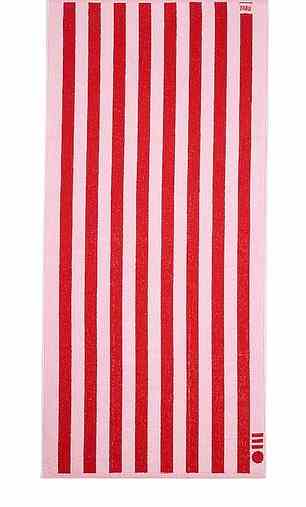 Solid & Striped Das Strandtuch in Fuchsia, £82