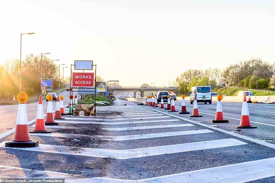 Management of roadworks continues to be one the biggest bug bears for drivers, with road users giving an average score of 48% across the entire network of motorways in England
