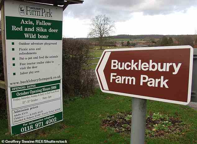 Der Bucklebury Farm Park liegt in der Nähe des Hauses von Pippas Eltern Carole und Michael Middleton