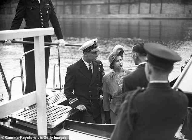 Princess Elizabeth and Prince Philip take a boat tour of the River Seine in Paris - a city where they are warmly welcomed despite lots of anti-royal sentimentt
