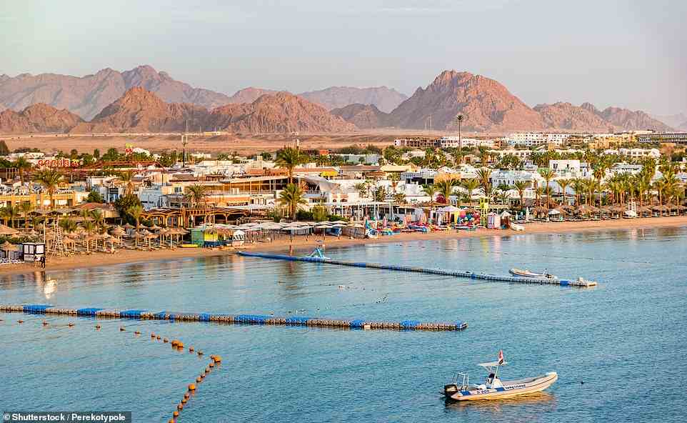 33. NAAMA BAY, SHARM EL SHEIKH, EGYPT: ¿Naama Bay offers white sandy beaches and the wildlife-rich azure waters of the Gulf of Aqaba,¿ says Big 7 Travel. According to the travel site, visitors can see Saudi Arabia¿s coastline from the beach