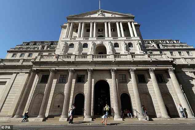 Zinserhöhungen: Die Bank of England hat die Zinssätze seit letztem Dezember fünfmal in Folge angehoben, nachdem sie sie ab Anfang 2020 auf einem Allzeittief von 0,1 Prozent gehalten hatte