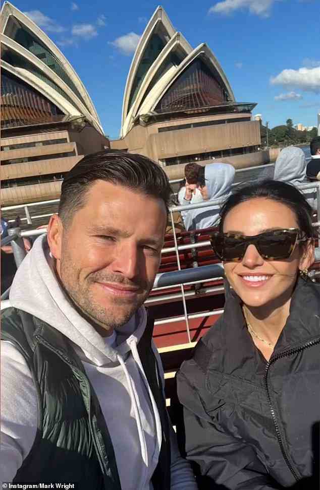 Wieder zusammen: Vor ein paar Tagen fuhren Michelle und Mark am berühmten Opernhaus und der Harbour Bridge vorbei in den Küstenvorort Manly von Sydney