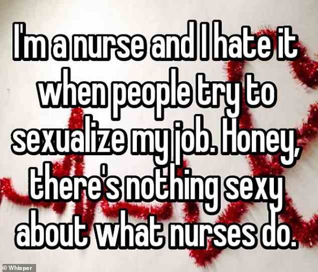 Eine Krankenschwester aus Wellington, Neuseeland, sagt, dass sie es leid ist, dass Dates denken, dass ihr Job prickelnd ist – und sagt, dass es „nichts sexy“ an dem gibt, was sie tut.