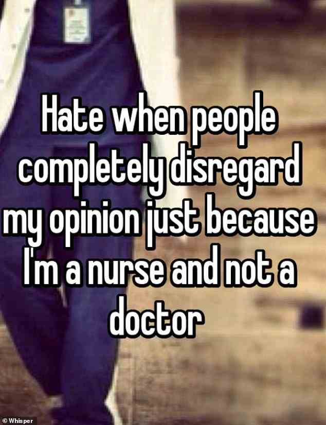 Kann ich bitte einen Arzt aufsuchen?  Eine Krankenschwester aus Beltra, County Sligo, behauptete, dass Menschen ihre Professionalität in Frage stellen, weil sie keine Ärzte seien und ihre medizinische Meinung „missachten“.