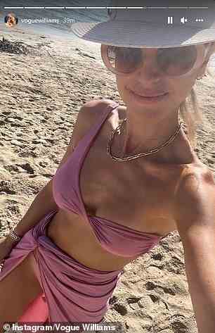 Urlaubsstimmung: Vogue hat ihre Instagram-Follower diese Woche mit Bildern und Videos von ihrem Ibiza-Urlaub auf dem Laufenden gehalten