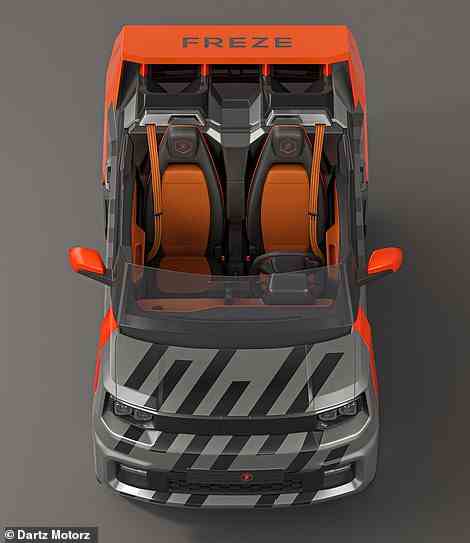 Designer Aleksander Isaev sagte, die Entwicklung des weltweit ersten kleinen EV-Roadsters sei „herausfordernd“