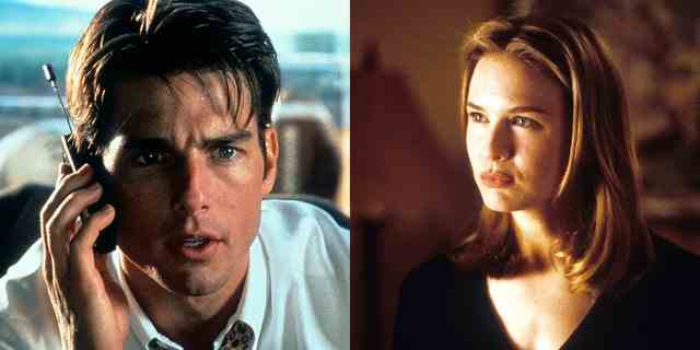 Anne Heche erwähnt, dass sie eine Rolle verpasst hat, die letztendlich an Renée Zellweger ging, die im Film direkt neben Tom Cruise abgebildet ist "Jerry Maguire."
