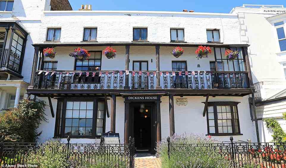 Literarisches Wunderwerk: Das Dickens House Museum war früher das Zuhause von Mary Pearson Strong, die die Figur Betsey Trotwood in David Copperfield inspirierte