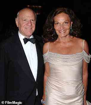 Glückliches Paar: Diane Von Furstenberg im Bild mit Barry Diller im Jahr 2006