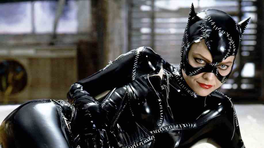 Michelle Pfeiffer als Catwoman am Set von 