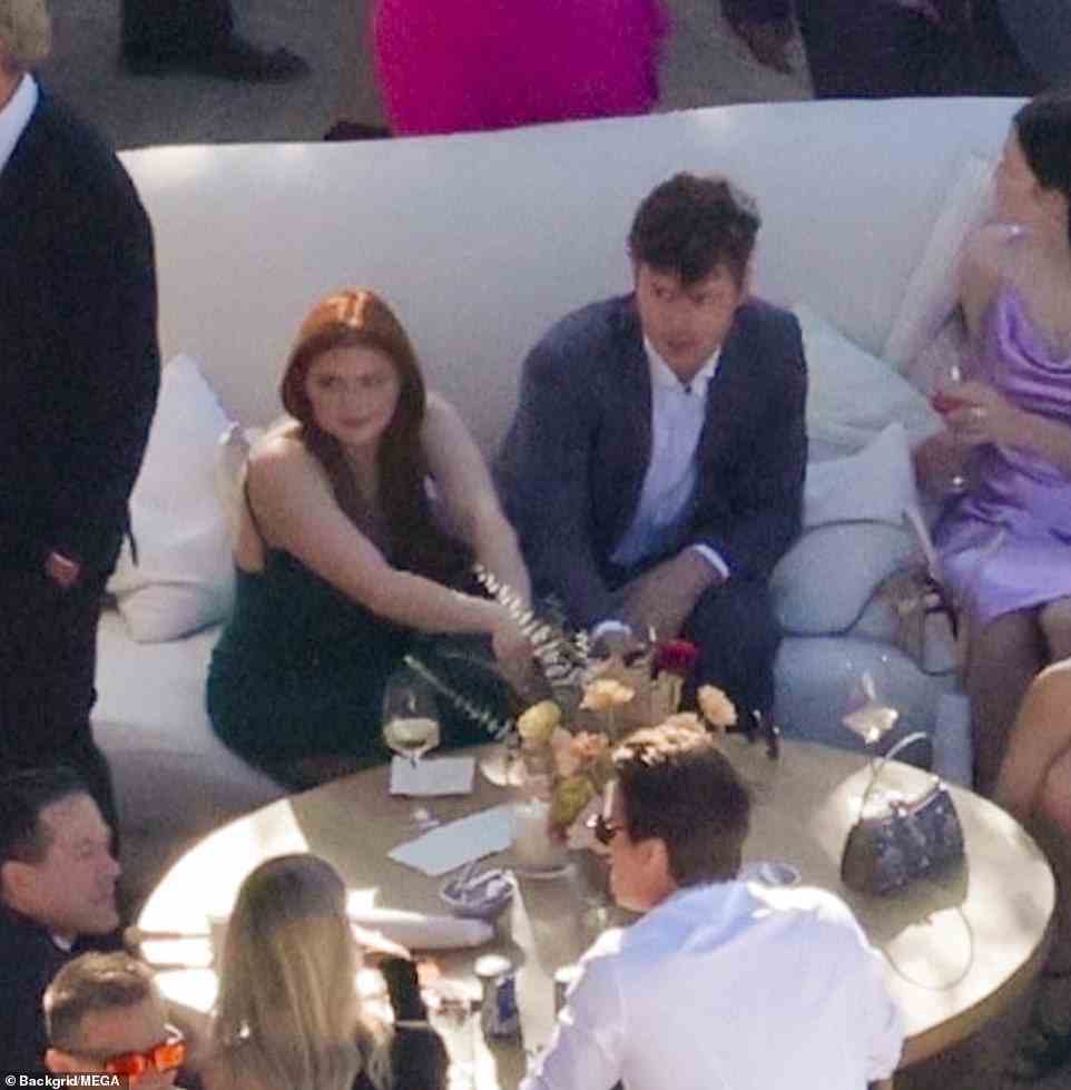 Winter and Modern Family costar Nolan Gould, 23, sat with one another at the proceedings