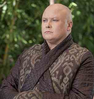 Lord Varys (pictured) was a former slave who acted as a spymaster for the king of the Seven Kingdoms, where the series takes place. His nickname was 'The Spider' due to his 'venomous spirit', skills in manipulation and his web of influence across Westeros