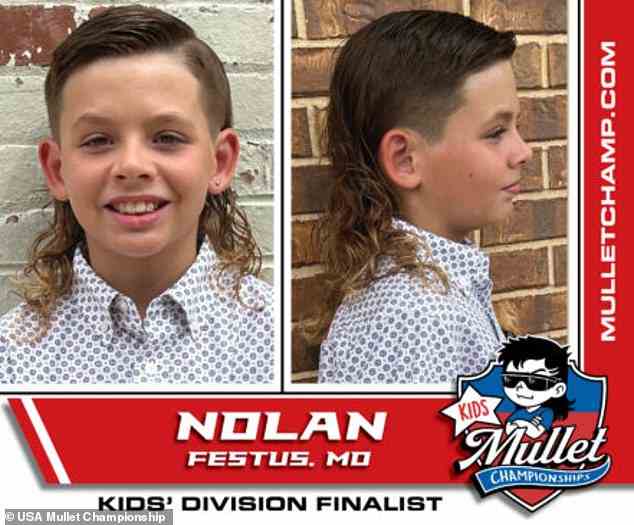 But the Mullet Championships pointed out on its website that while the peak of mullets ended in the 1990s, the style 'never completely faded from relevance'