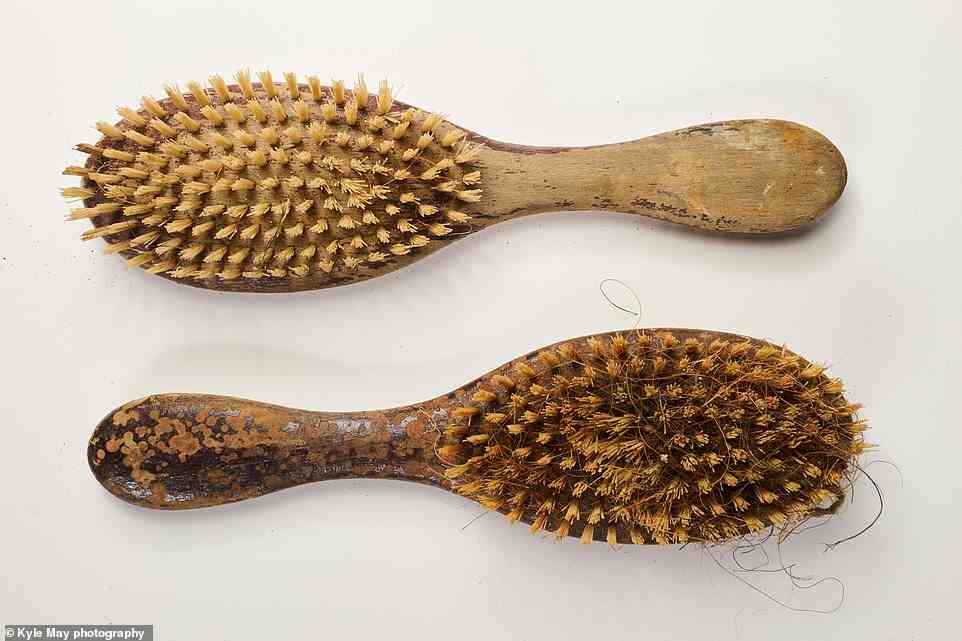 This hairbrush appears to be remarkably well preserved, despite having been under the surface of the ocean for nearly 50 years