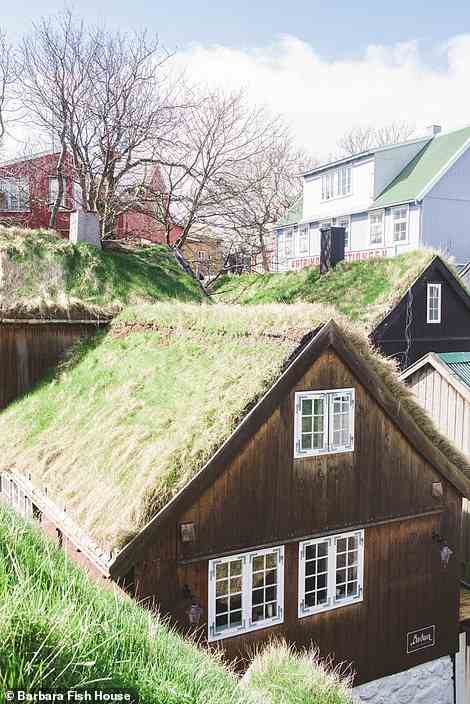 Barbara Fish House in Torshavn, pictured, is an excellent place to sample the fresh seafood of the Faroe Islands