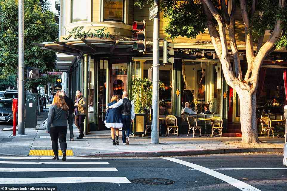 Hayes Valley in San Francisco, which lands 10th in the ranking, boasts 'some of the city’s most exciting restaurant openings and trendiest storefronts'