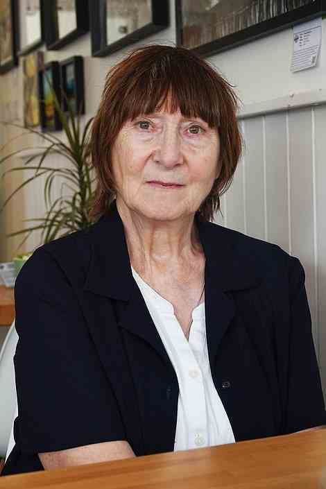 Tagesausflüglerin Moira Fell, 67, eine pensionierte Lehrerin aus Chingford, Essex