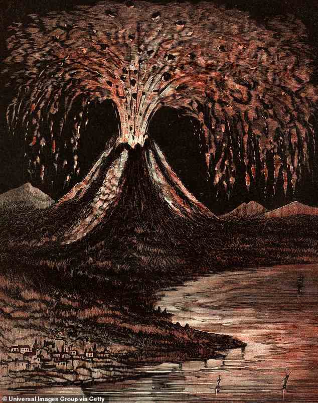 The Vesuvius eruption in 79AD saw the town of Pompeii destroyed within hours of the explosion