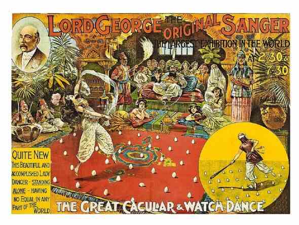 Postkartenwerbung Zirkus