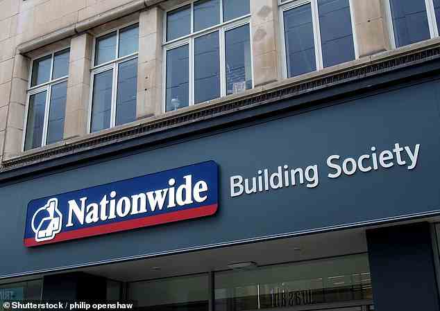 The current account king: Nationwide has attracted more than 661,000 more customers than it has lost via the switching service
