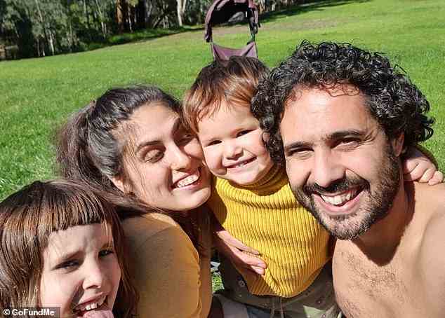 Die Familie Tomarchio aus Melbourne lebt seit sieben Jahren in Australien (Bild LR: Solejai, Lucia, Uma und Giuseppe)