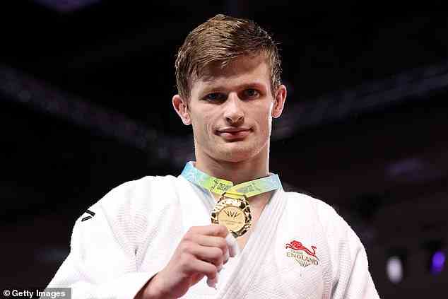 Daniel Powell holte am zweiten Tag des Judo-Wettbewerbs der Commonwealth Games Gold für England