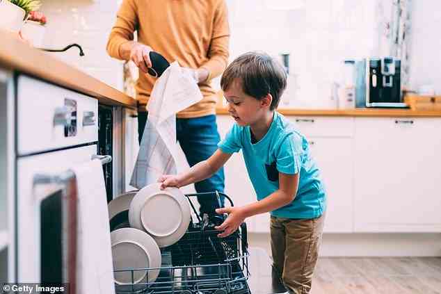 It seems that whether your spouse is a postman or a Premier League footballer, there’s one thing that can prove a bone of contention: the dishwasher