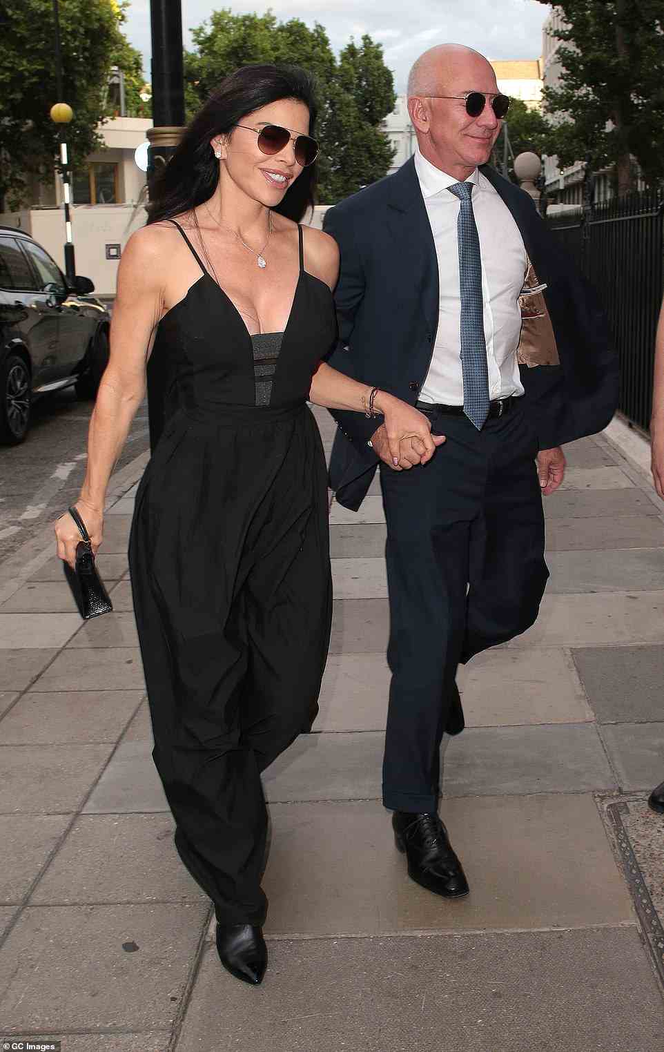 Jeff Bezos recently returned from a romantic getaway in London with his girlfriend, Lauren Sanchez, who turned the British city into her own personal runway during the trip, sporting a series of lavish ensembles