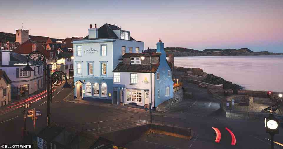Plonk yourself right next to the sea at The Rock Point Inn, a fortress-thick 18th-century tavern with rooms occupying an eye-opening spot in the picture-perfect town of Lyme Regis