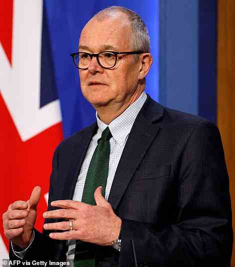 Sir Patrick Vallance, who co-heads the Government's influential scientific committee SAGE, allegedly expressed his disapproval over the suggestion masks may not be beneficial in schools