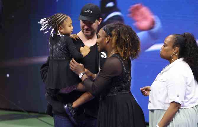 Serena Williams uns offen 