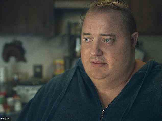 Der Wal: Das Psychodrama wird von Darren Aronofsky inszeniert und zeigt Brendan Fraser (im Bild) als Professor, der mit Fettleibigkeit zu kämpfen hat