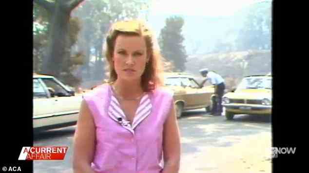 Die junge Grimshaw begann ihre Karriere 1981 als Reporterin in der Nachrichtenredaktion von Nine in Melbourne