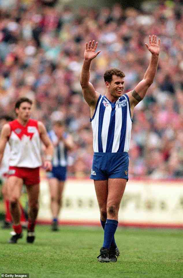 Wayne Carey was hailed a hero in Melbourne when he won the 1996 grand final with North Melbourne - the same year he admitted an indecent assault against a stranger