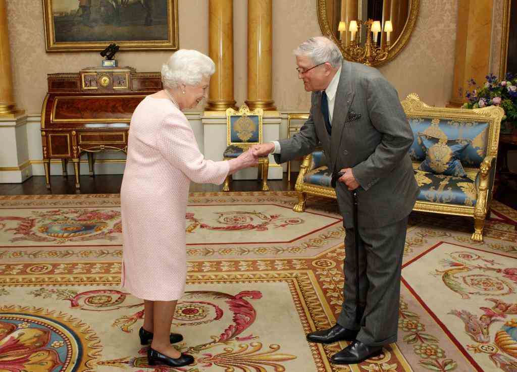 David Hockney Receives Order Of Merit From The Queen