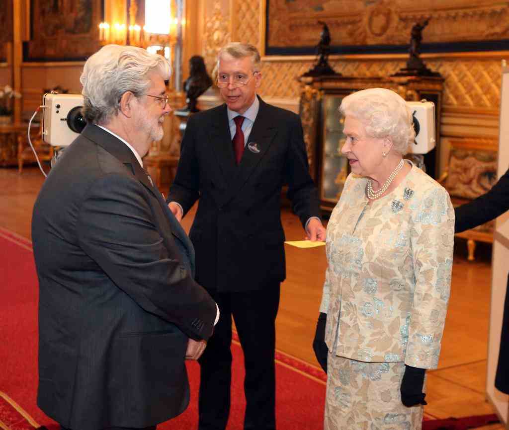 Queen Elizabeth II And The Duke Of Edinburgh Hold A Reception For The British Film Industry
