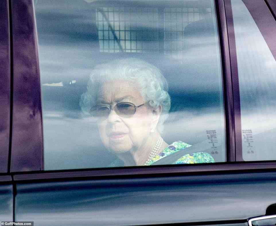 The Queen, who is pictured on one of her final public appearances leaving Windsor Castle to travel to Balmoral earlier this month, has died aged 96