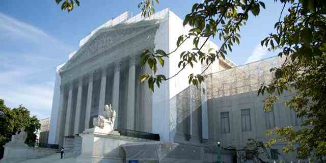 Das Gebäude des Obersten Gerichtshofs in Washington.