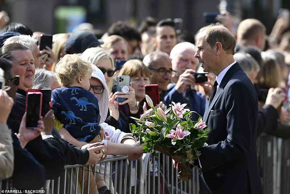 The royal couple did a walkabout in St Ann's Square which, in May 2017, was filled with bouquets of flowers and heartfelt messages and tributes in the wake of the Manchester Arena bombing in which 22 people were killed