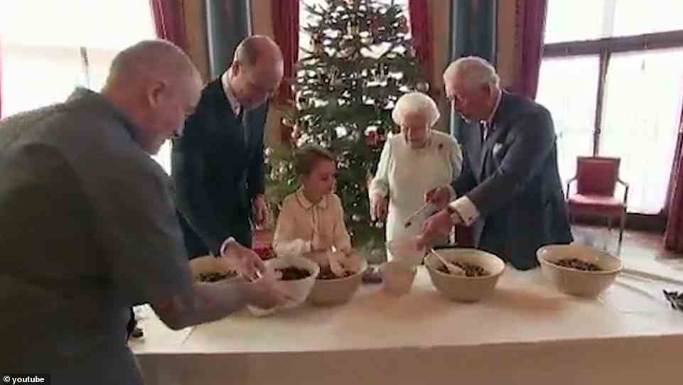 Eventually all the family step in including the now King Charles III, Queen Elizabeth the second and the now Prince of Wales can be seen assisting Prince George in a sweet family moment caught on camera