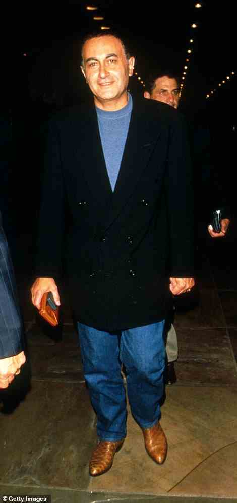 Rolle: Geschäftsmann Dodi Fayed, abgebildet im August 1997