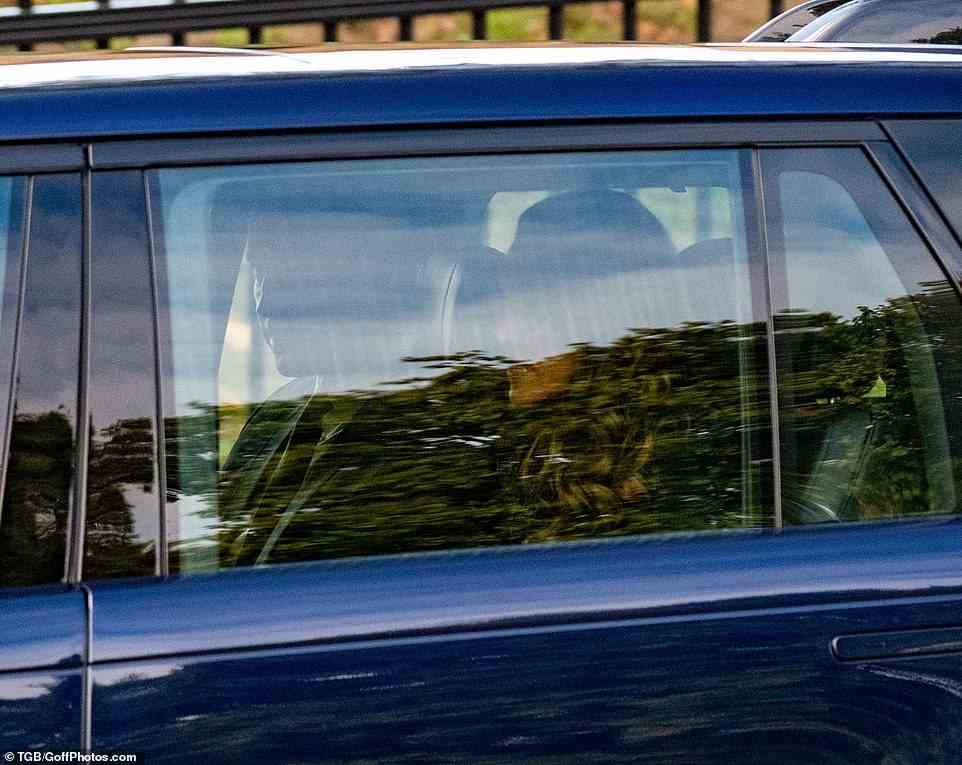 Kate and William looked deep in conversation as they arrived at Buckingham Palace, following a week of ceremonial events to commemorate the life of Her late Majesty
