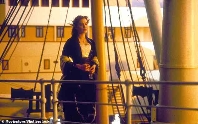 Ruhm: Kate, die am besten für die Darstellung von Rose in Titanic bekannt ist, verbrachte Monate im Wasser, während sie den emotionalen Film von 1997 drehte, und wurde deswegen krank