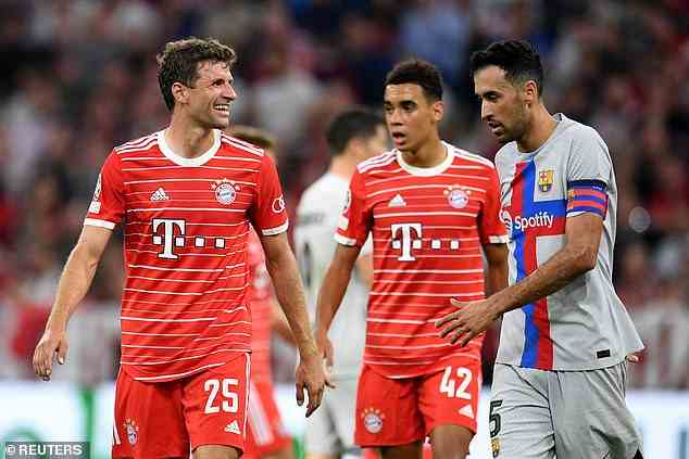Müller und Masiala sind Bayern-Teamkollegen, wobei der Teenie besonders in einer harten Saison glänzt