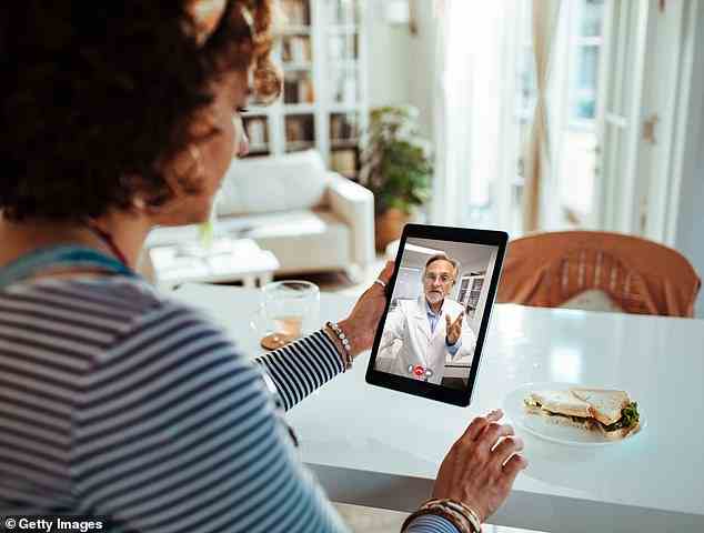 An elderly woman was forced to certify her husband's death over a video call after being told her GP would not visit her home. (Stock image)