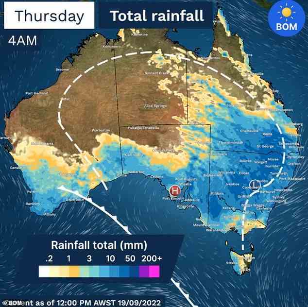 Ein Großteil der australischen Ostküste wird in den kommenden Tagen mit Regen gehämmert, was zu einem sehr nassen und miserablen Feiertag führen wird