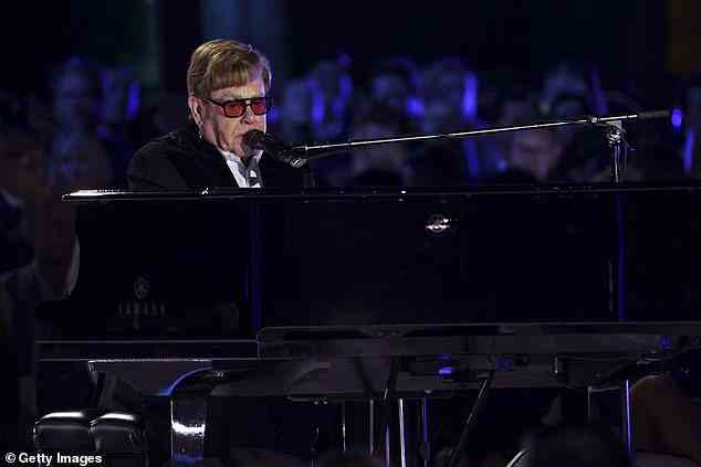 Elton John is calling the show 'A Night When Hope and History Rhyme,' a reference to a poem by Irishman Seamus Heaney Biden often quotes