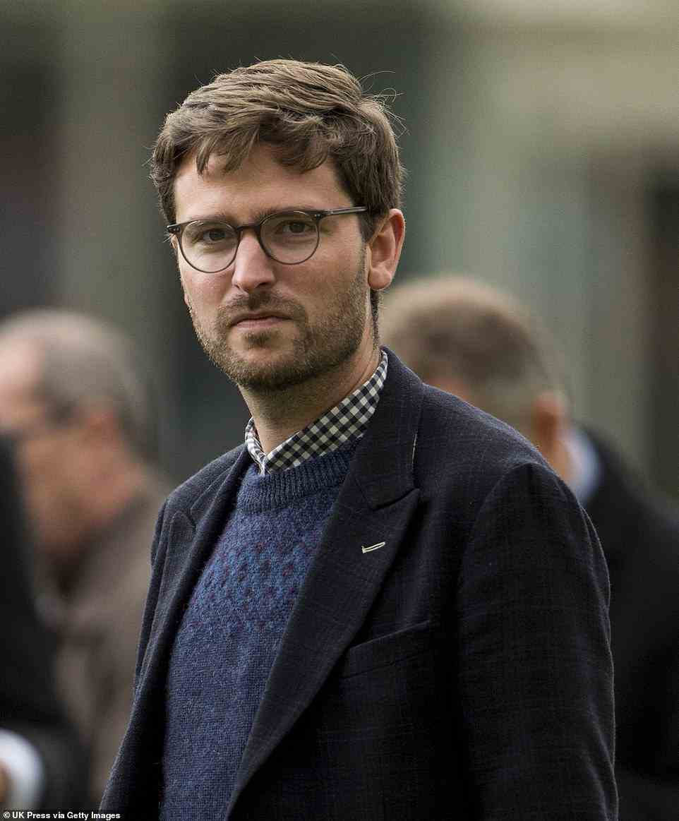 In one extract, palace press chief Jason Knauf (pictured) wrote an email in 2018 to Prince William’s private secretary Simon Case about 'very serious problems' with Meghan’s behaviour